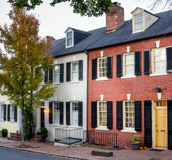 Houses in Alexandria Old Town Property Management